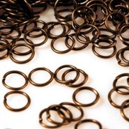 Metall Montage / Binderinge 10mm Kupfer